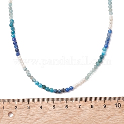 Halsketten aus 3.5 mm facettierten&nbsp;NJEW-JN05974-01