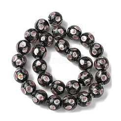 Handgemachte Silbersand Bunte Malerei Perlen Stränge&nbsp;LAMP-A003-01D