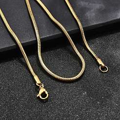 Collares de cadena de serpiente de acero inoxidable 304&nbsp;STAS-M174-005G-2.4