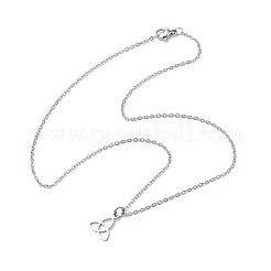 Anlaufgeschützte Dreifaltigkeitsknoten/Triquetra-Anhänger aus 304 Edelstahl&nbsp;NJEW-JN04882-02