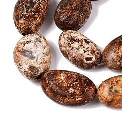 Fili di perle di agata naturale ricavate dalla corteccia degli alberi&nbsp;G-Q606-83