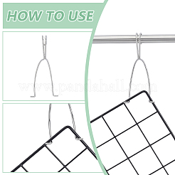 Crochets multifonctionnels en acier inoxydable 201&nbsp;ODIS-WH0046-326