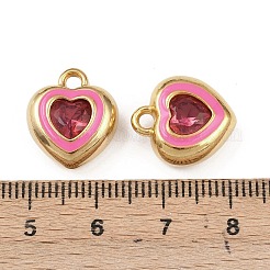 304 Edelstahl-Emaille-Anhänger&nbsp;STAS-C158-15G-05