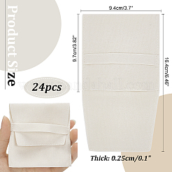 Doppelseitige Schmucktaschen aus Wildlederimitat&nbsp;X-TP-WH0007-09B
