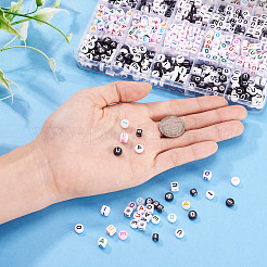 1000pcs 40 Arten Acrylperlen&nbsp;MACR-TA0002-10