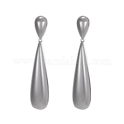 Pendientes colgantes de acero inoxidable 304&nbsp;STAS-OY010-64P