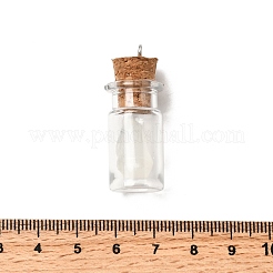 Halloween-Anhänger aus Glas-Wunschflaschen&nbsp;IFIN-P041-02P-01