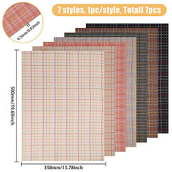 Tela de algodón de 3.5 m y 7 colores&nbsp;DIY-FG0010-58