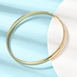 Bracelets simples en acier inoxydable 304 pour femmes et hommes&nbsp;BJEW-Z167-01G-01