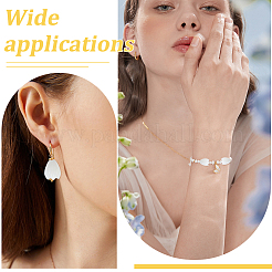60 pièce de 2 styles de perles en résine opaques&nbsp;RESI-WR0001-21