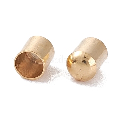 Embouts de cordon en laiton  &nbsp;X-KK-D002-04G