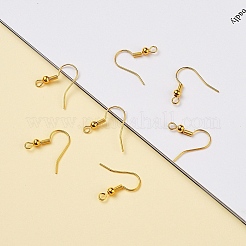 Ganci di orecchini in ottone&nbsp;KK-YW0001-28G