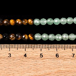 Chakra-Thema: natürlicher roter Regenbogen-Jaspis&nbsp;G-F668-14-4mm