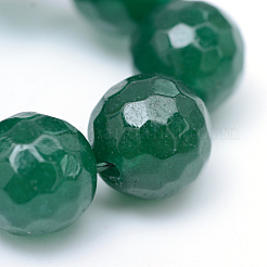 Hilos de abalorios de jade blanco natural&nbsp;X-G-R346-10mm-05