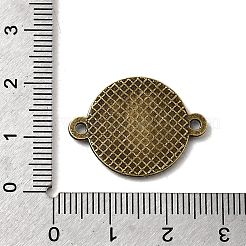 Tibetischen Stil Zinklegierung ovalen Anhänger Cabochons Fassungen&nbsp;TIBE-Q038-001D-AB-NR