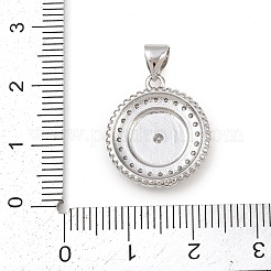 Pendentifs en laiton zircon cubique transparent&nbsp;KK-G544-36P