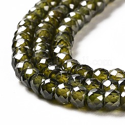 Zirkonia Perlenstränge&nbsp;ZIRC-G001-01J