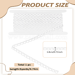 Ruban de bordure en dentelle en fibre de lait de 5 mètre&nbsp;OCOR-LP0001-79A