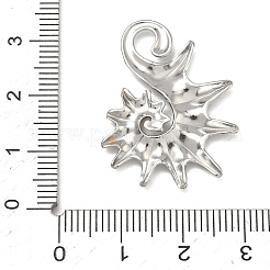 Pendentifs bicolores en acier inoxydable 304&nbsp;STAS-K322-18E-GP