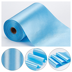 Rubans plats en polyester&nbsp;SRIB-WH0011-012D