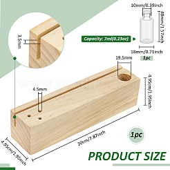 1 support de fleurs séchées en bois&nbsp;ODIS-BC0001-30