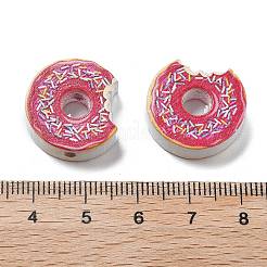 Perles en bois imprimées&nbsp;WOOD-G023-04A