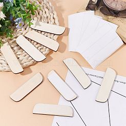 15 plaque de montage en bois personnalisée&nbsp;DIY-CP0007-65