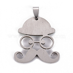 201 pendentifs en acier inoxydable émaillé&nbsp;STAS-S110-076E