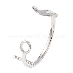 Brazaletes de acero inoxidable quirúrgico 316&nbsp;BJEW-C142-10AS