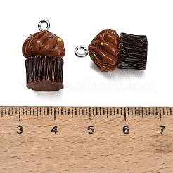 Pendentifs alimentaires imitation résine opaque&nbsp;RE-CBAF169-07B