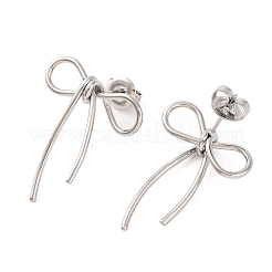Orecchini a bottone in acciaio inossidabile 304 anti-ossidazione&nbsp;LS-EJEW-G395-16P