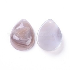 Pendentifs en agate druzy naturel&nbsp;G-F652-03