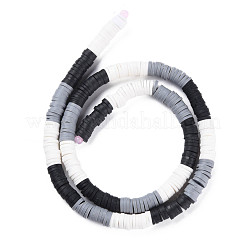 Fili di perline di argilla polimerica fatti a mano a 3 colore fissi&nbsp;CLAY-S096-029A