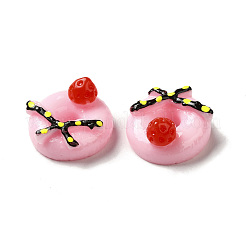 Cabochon decodensati in resina opaca imitazione cibo&nbsp;CRES-M014-01F