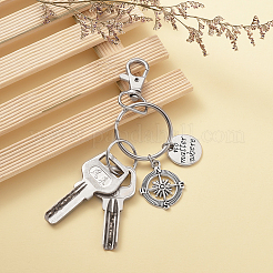 Porte-clés en alliage de mode vintage&nbsp;KEYC-TA0005-06