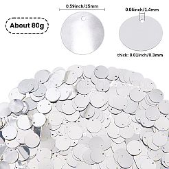 Colgantes de lentejuelas de plástico de 80 g&nbsp;FIND-SC0023-18B