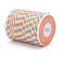 Cordon en polycoton à 4 brin avec fil métallique&nbsp;OCOR-Z003-D17