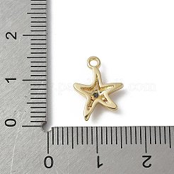 Ottone micro spianare fascino zirconi&nbsp;KK-M326-20B-G