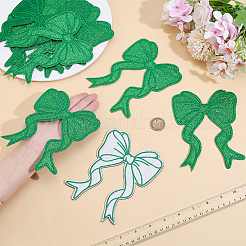 Parches de poliéster para planchar/coser&nbsp;DIY-WH0595-01B