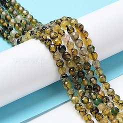 Chapelets de perles d'agate naturelle&nbsp;G-Q1000-02C