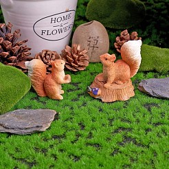 8 statue de jardin animal en résine.&nbsp;JX165A