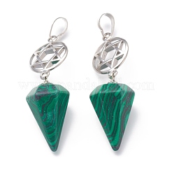 Ciondoli malachite sintetici&nbsp;G-O194-09