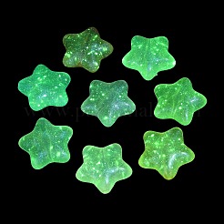 Leuchtende transparente Acrylperlen&nbsp;LACR-U001-07