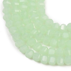 Nachahmung Jade Glasperlen &nbsp;GLAA-G125-01B-04