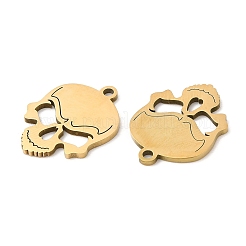 Halloween-Anhänger aus chirurgischem Edelstahl 316l mit Ionenbeschichtung (IP)&nbsp;STAS-D078-18G