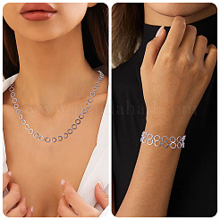Kits de collares y pulseras de cadena para hacer uno mismo&nbsp;DIY-TA0015-94