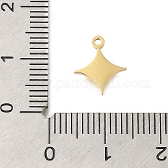Ciondoli in acciaio inossidabile 304&nbsp;STAS-U027-10G-03
