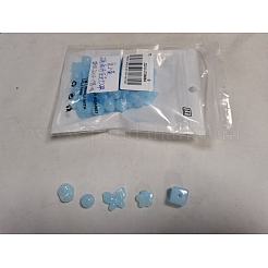 Perles acryliques opaques&nbsp;OACR-YW0001-73G