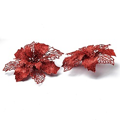 Kunstblume aus Kunststoff mit Glitzer&nbsp;LS-HJEW-R124-05