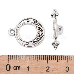 Tibetischen Stil Legierung Knebel  Verschlüsse&nbsp;LS-LF1081Y-NF